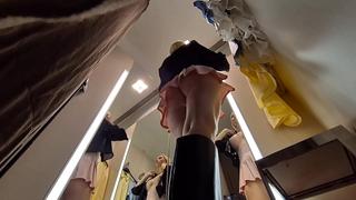 Hidden camera in dressing room