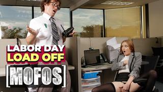 MOFOS - Hottie Ava Hardy Masturbates On Camera, Then Gets Pounded Hard In The Office By Robby Apples