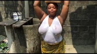 Big Boobs Bitch From The Hood Loves To Fuck Outdoor