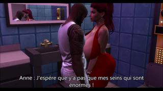 Sims 4 - Le couple [EP.2] Baiser dans les toilettes ! [Français]