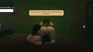 Threesome with a BWC on ROBLOX!